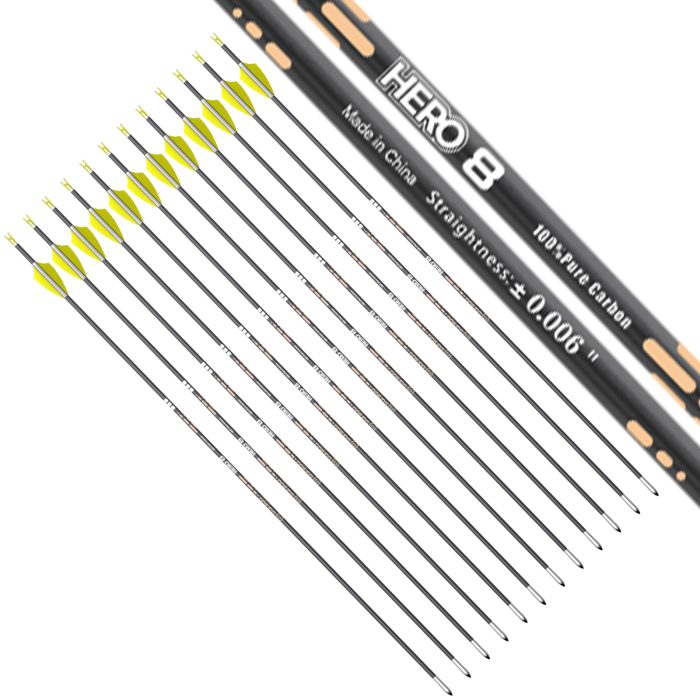 Hero 8 Carbon Arrows