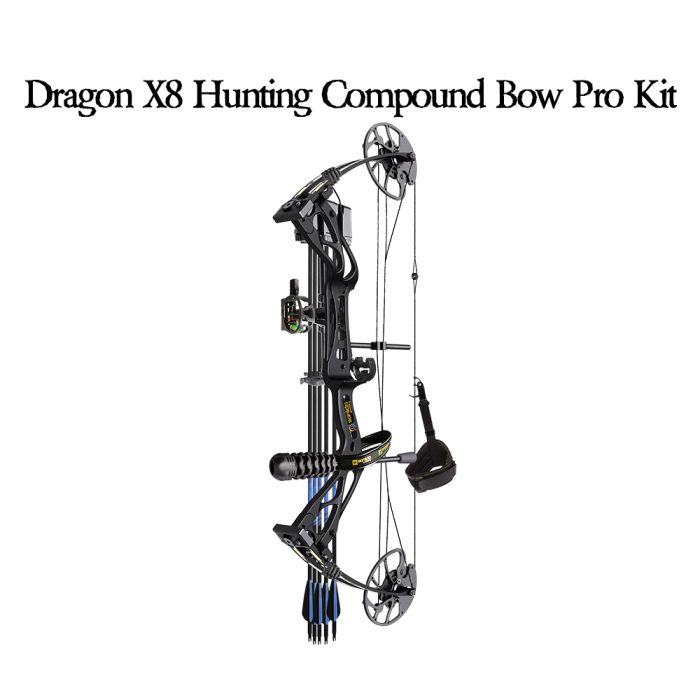 Dragon X8 Compound Bow Full Kit Black