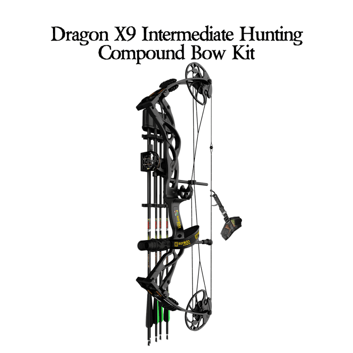 Dragon X9 Hunting Bow Kit