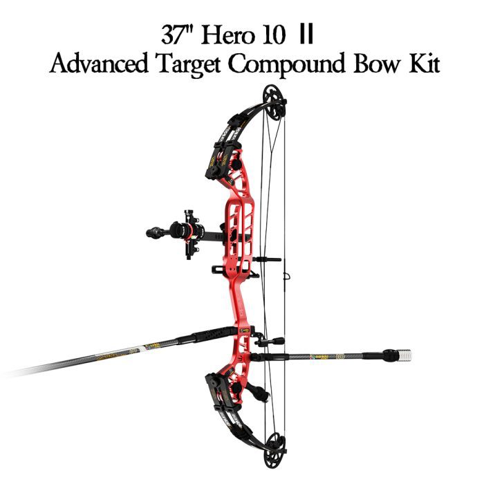 Hero 10 II Target Compound Bow 37”